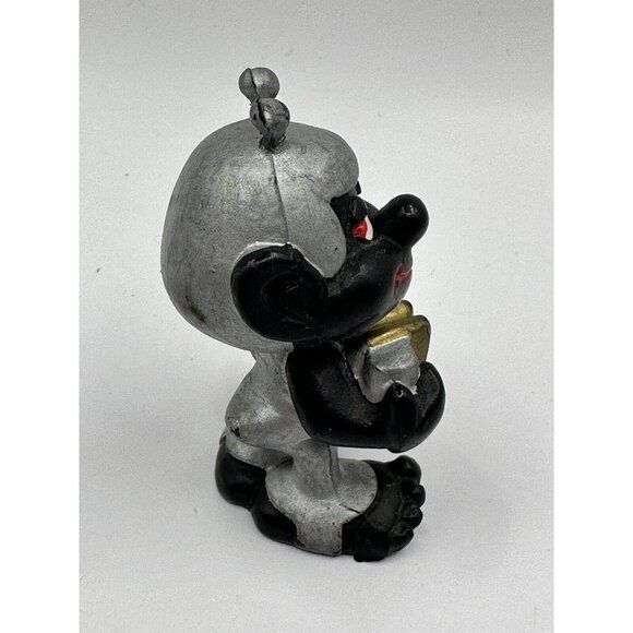 1975 Accordion Bully SNIK ASTROSNIKS Alien Black Silver Vintage RARE Germany - Picture 3 of 7